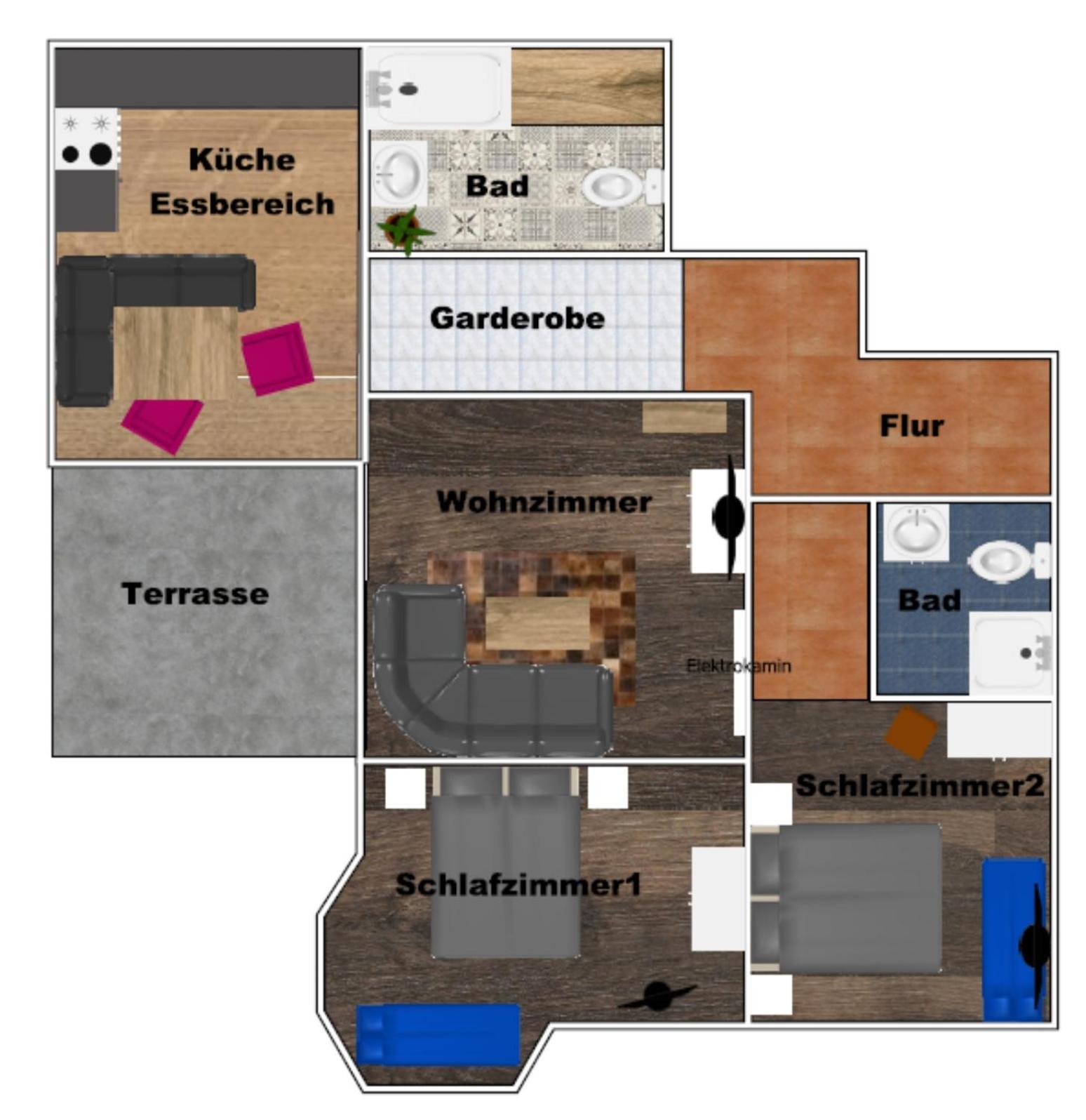 Appartementhaus Zraunig Flattach Szoba fotó